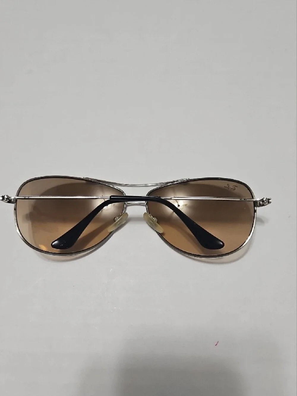 Ray Ban RB3293 003/82 63 13 Aviator Sunglasses with Brown Gradient Lenses + Case